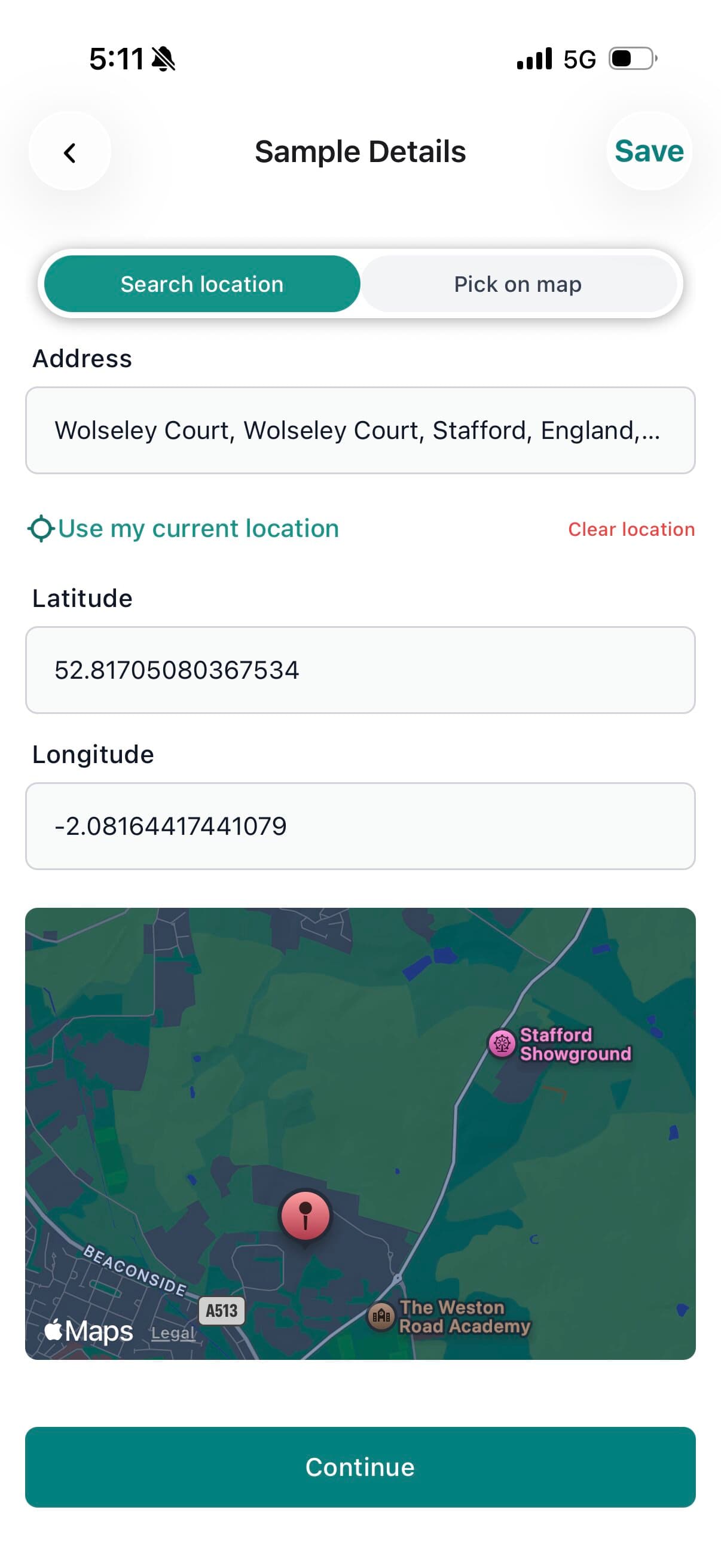 CSI Ocean explore map with heatmap layer over Western Europe